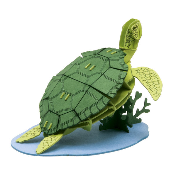 Chamäleon 3D-Papiermodel Fridolin