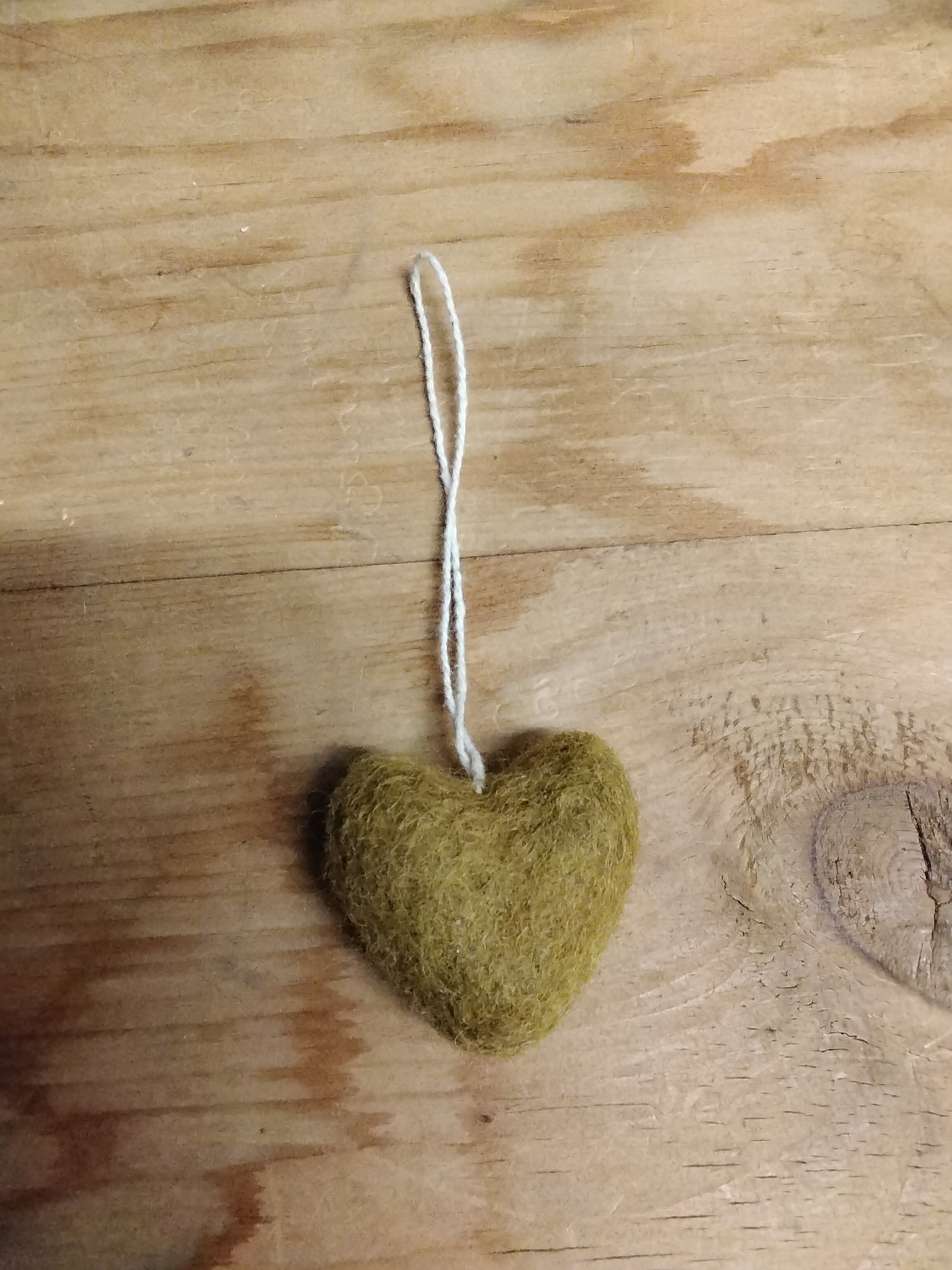 Herz aus Wolle Gry & Sif