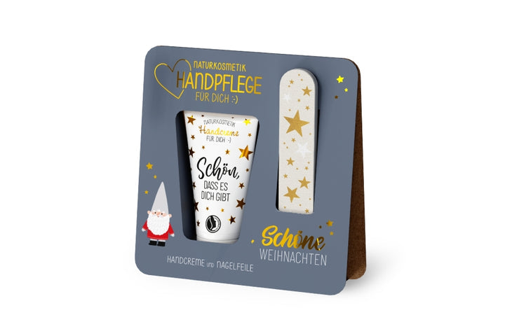 Handcreme und Nagelfeile