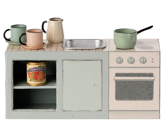 Küche lang mit Zubehör Maileg