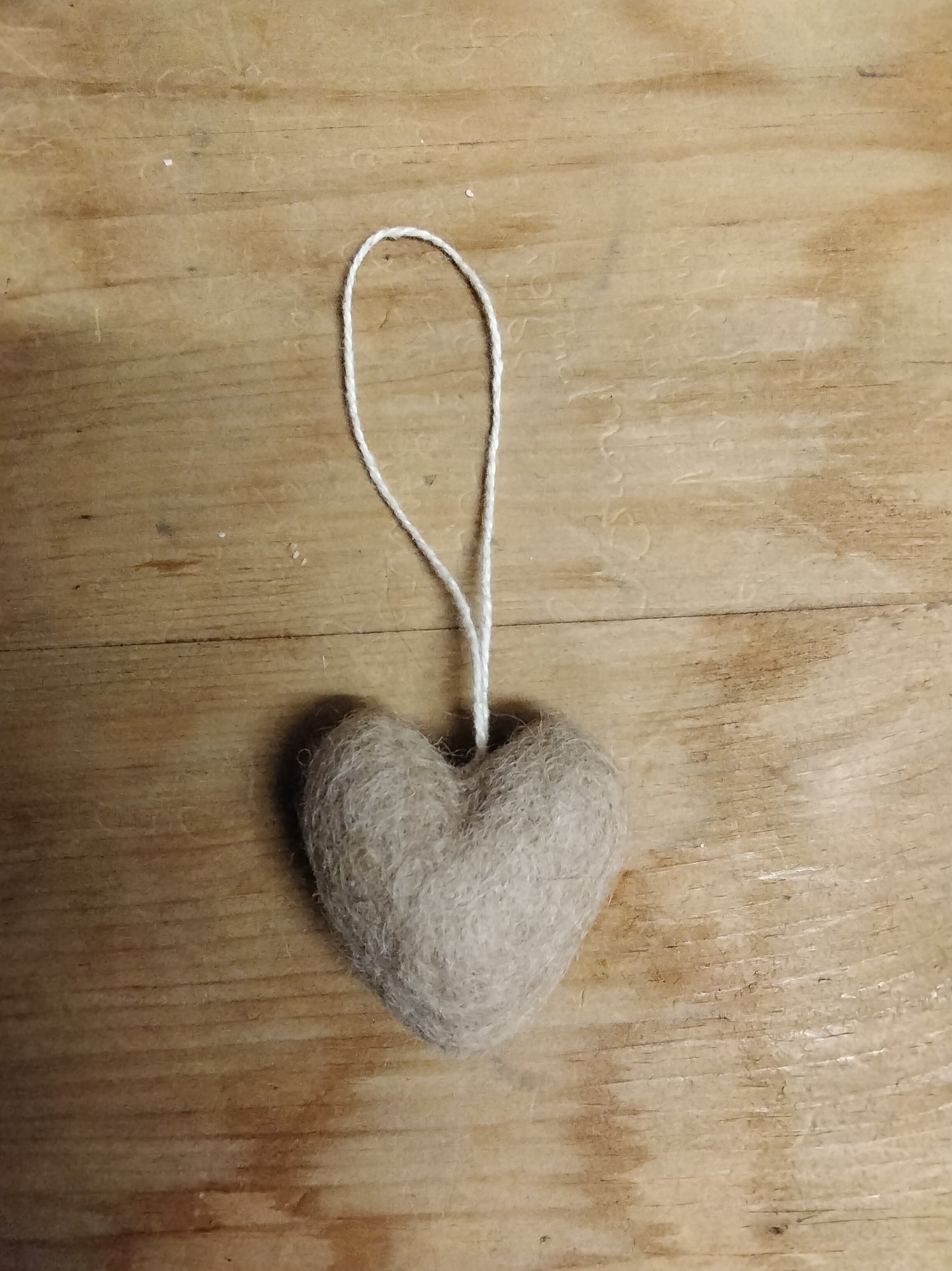 Herz aus Wolle Gry & Sif