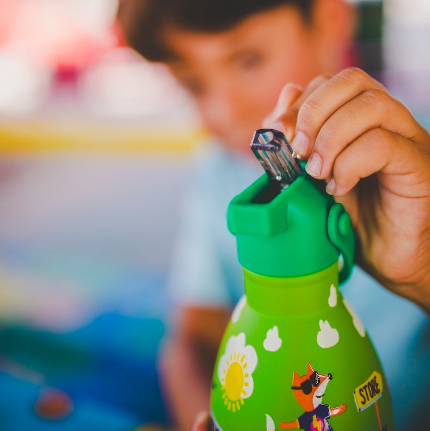 Kinder-Thermosflasche mit Trinkhal 500ml Cool Bottles