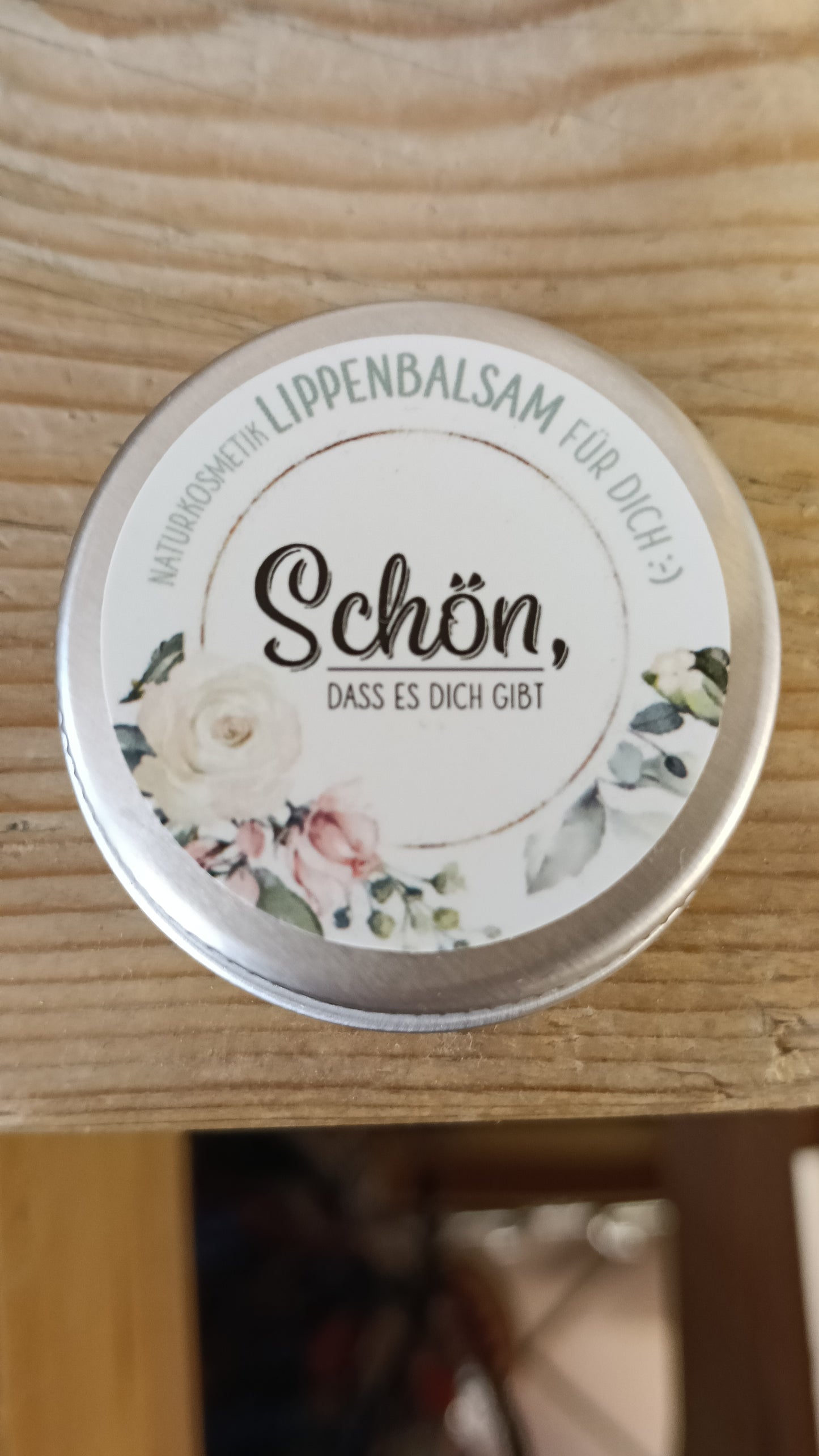 Lippenbalsam mit Spruch