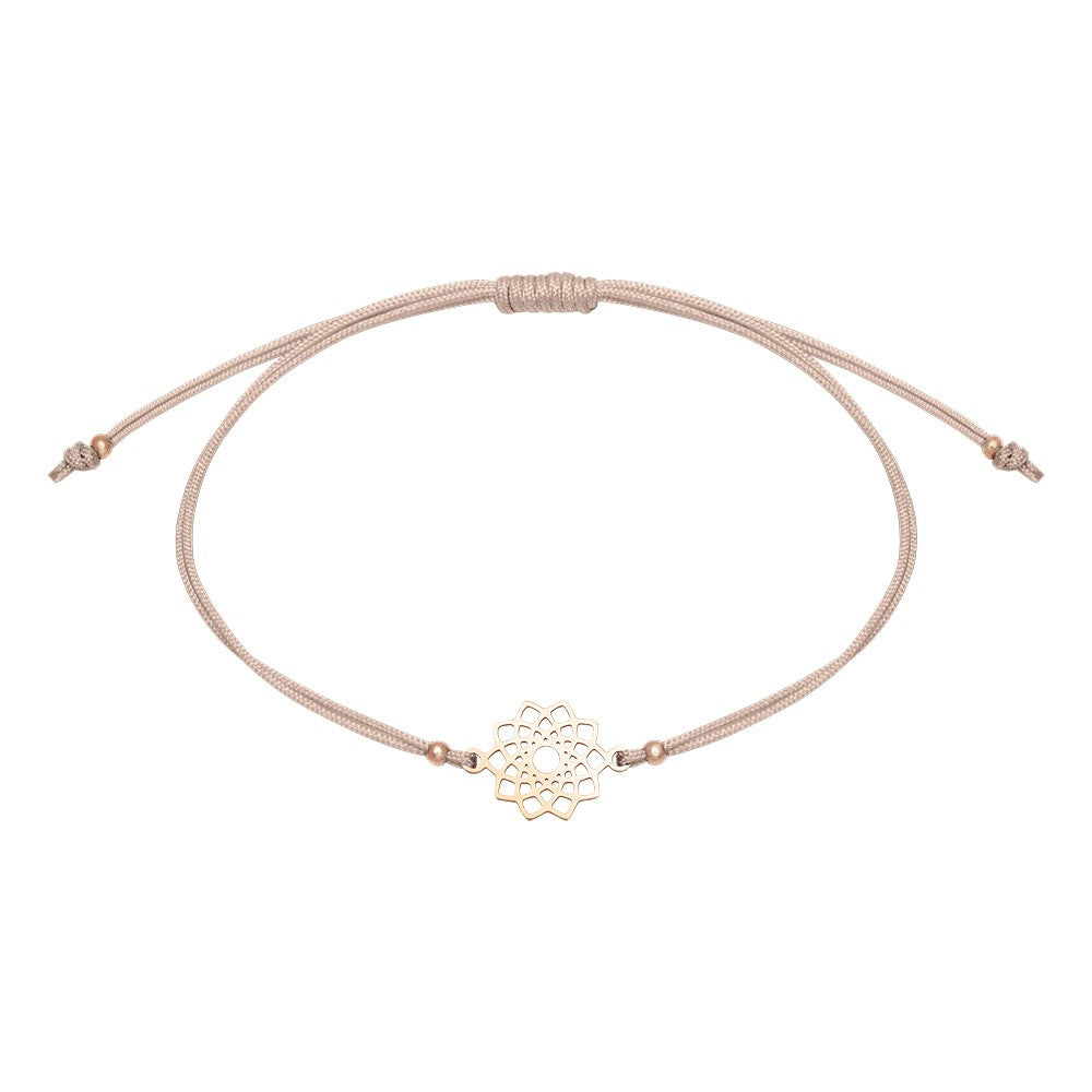 Armband Braun Flower hca