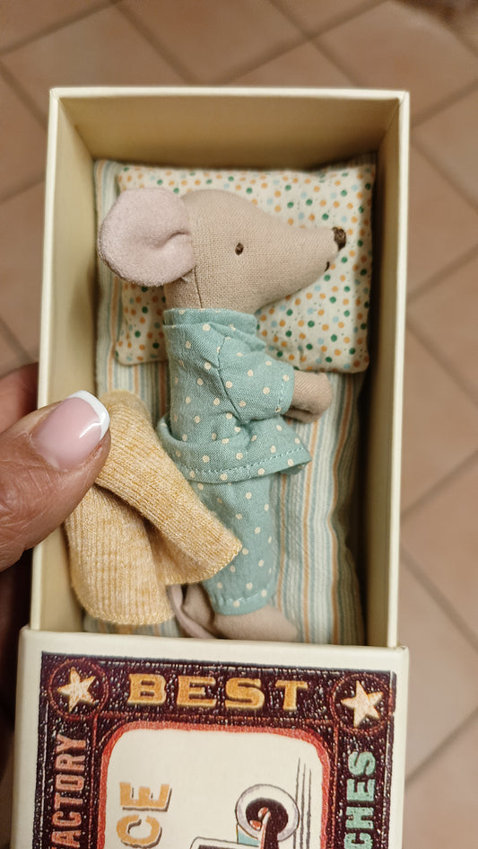 Bruder & Schwester Maus im Schlafanzug Maileg