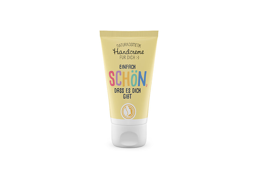 Crema per le mani con scritta "Il momento migliore è adesso".