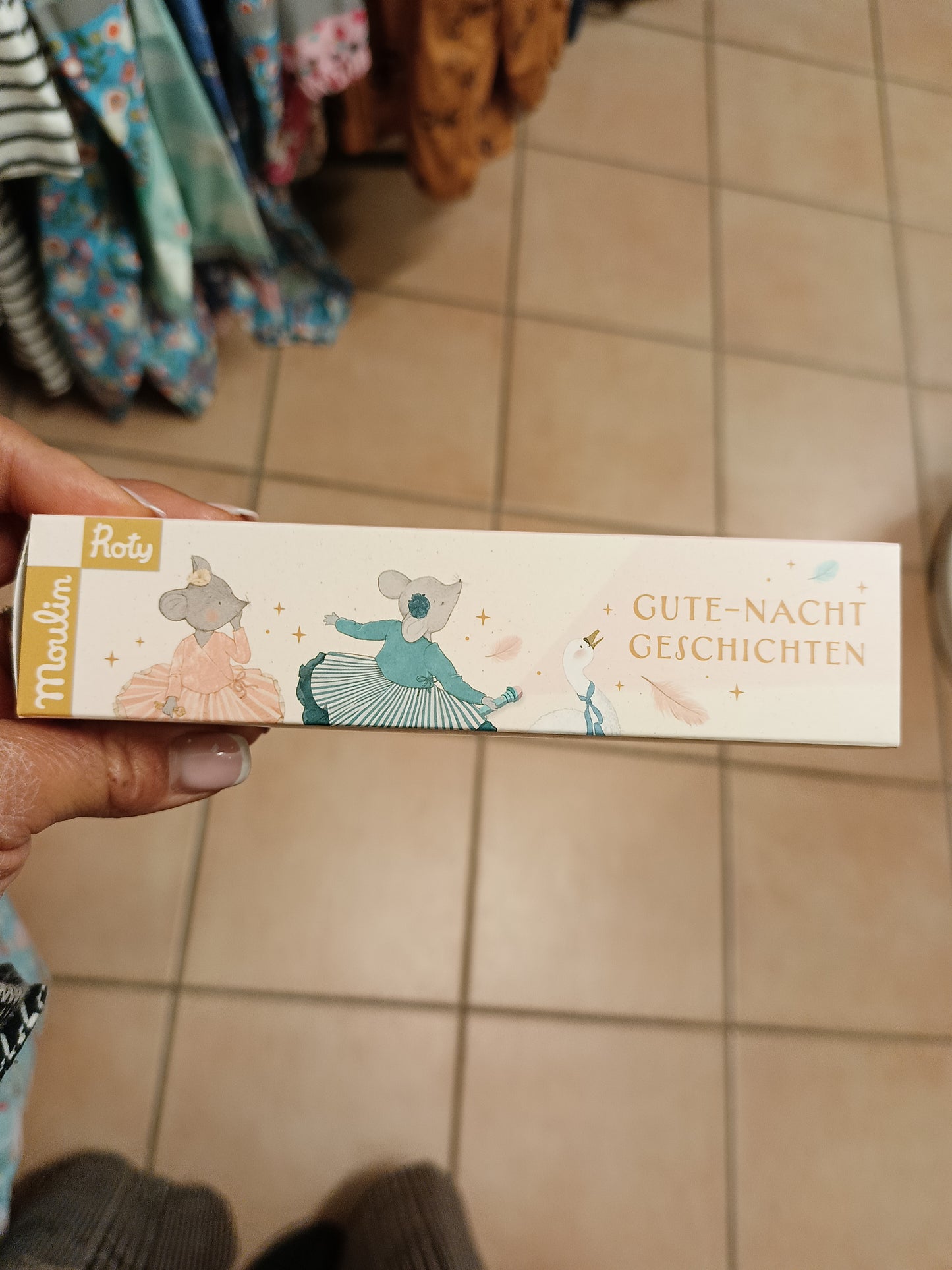 Proiezione luminosa Racconti della buonanotte Dopo la pioggia Moulin Roty