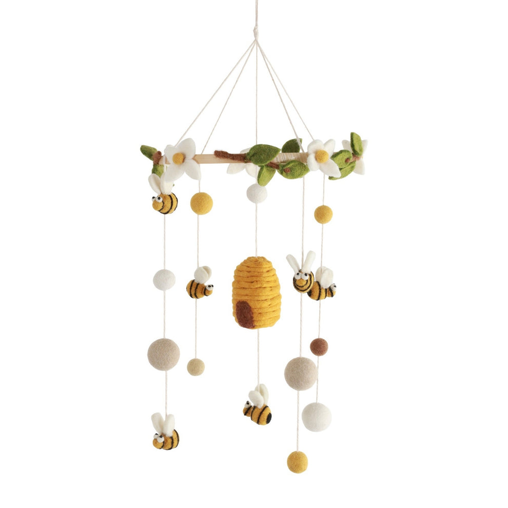 Bienen Mobile  aus Wolle Gry & Sif