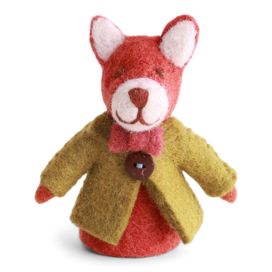 Fingerpuppe aus Wolle Gry & Sif
