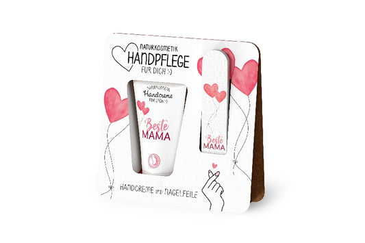 Crema per le mani e lima per unghie