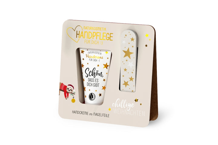 Handcreme und Nagelfeile