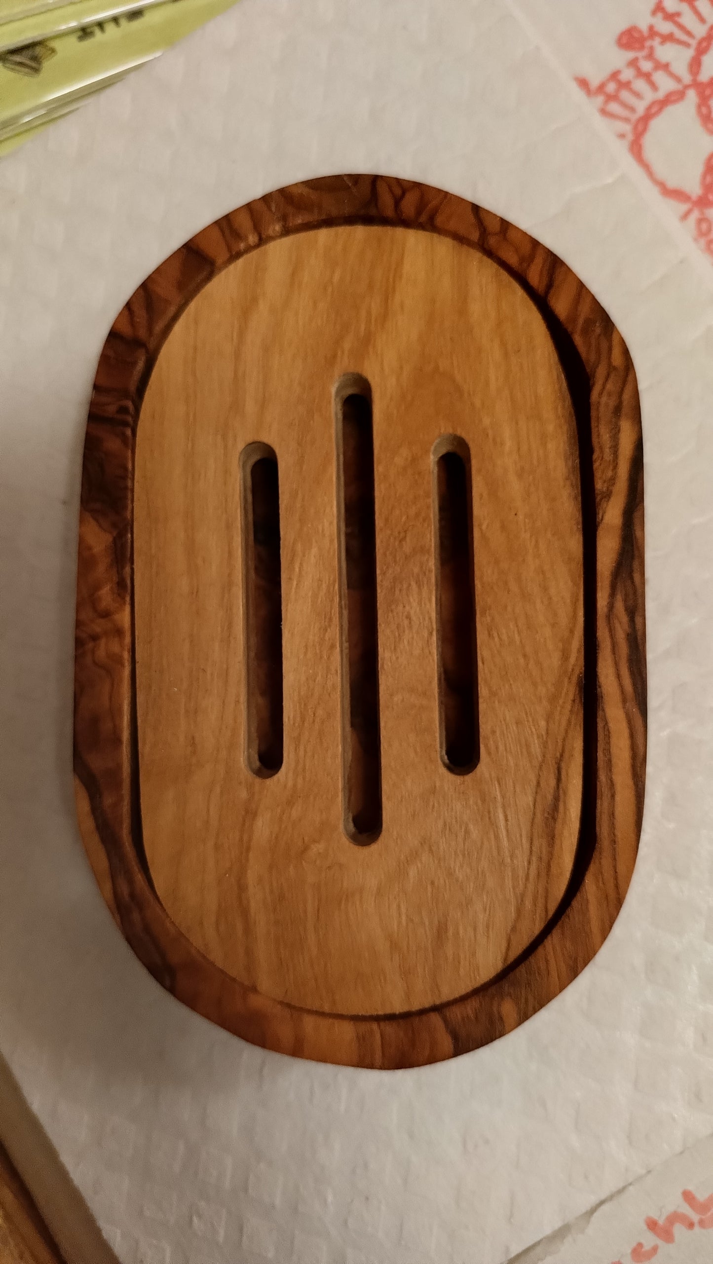 Seifenschalen aus Olivenholz