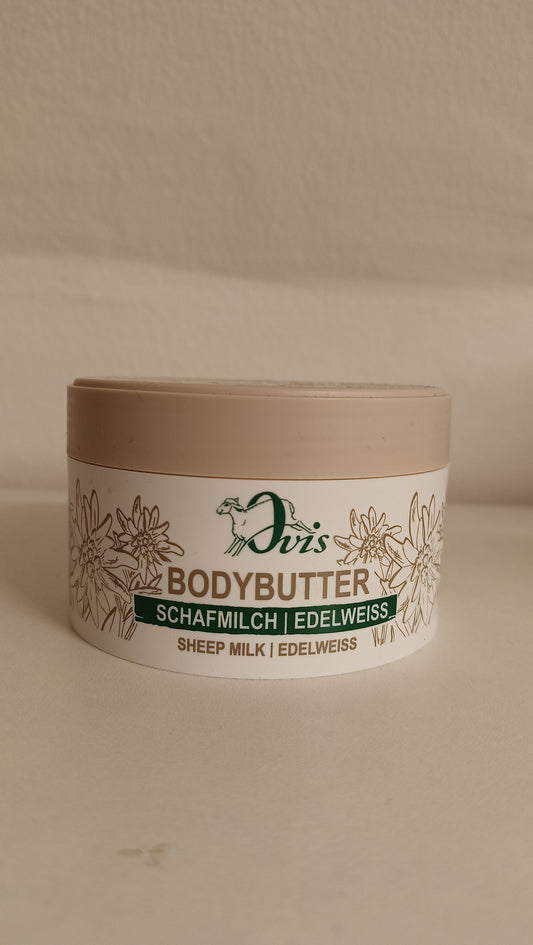Bodybutter Edelweiß mit Schafsmilch