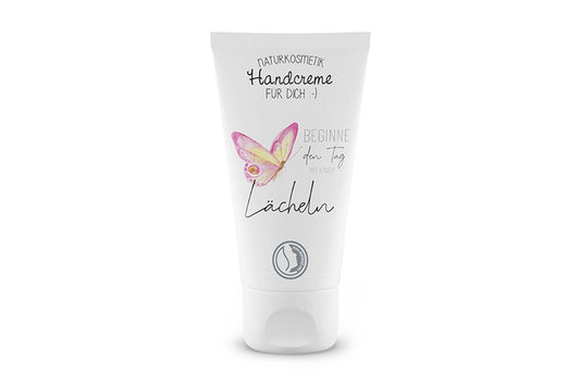 Crema per le mani con scritta "Il momento migliore è adesso".