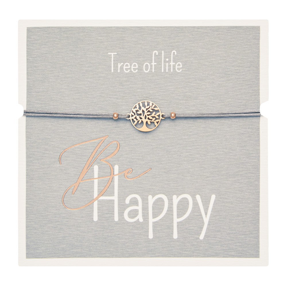 Armband Grau Baum des Lebens hca