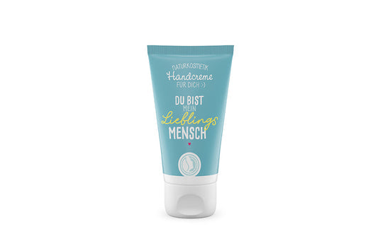 Crema per le mani con scritta "Il momento migliore è adesso".