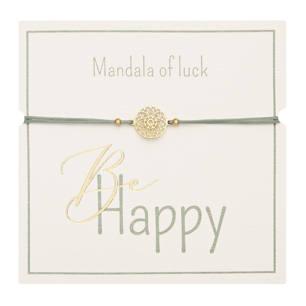 Armband Grün Mandala of Luck hca