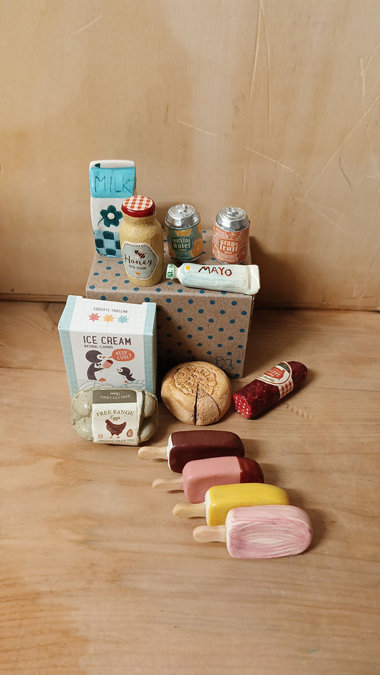 Schatel mit Lebensmitteln Maileg