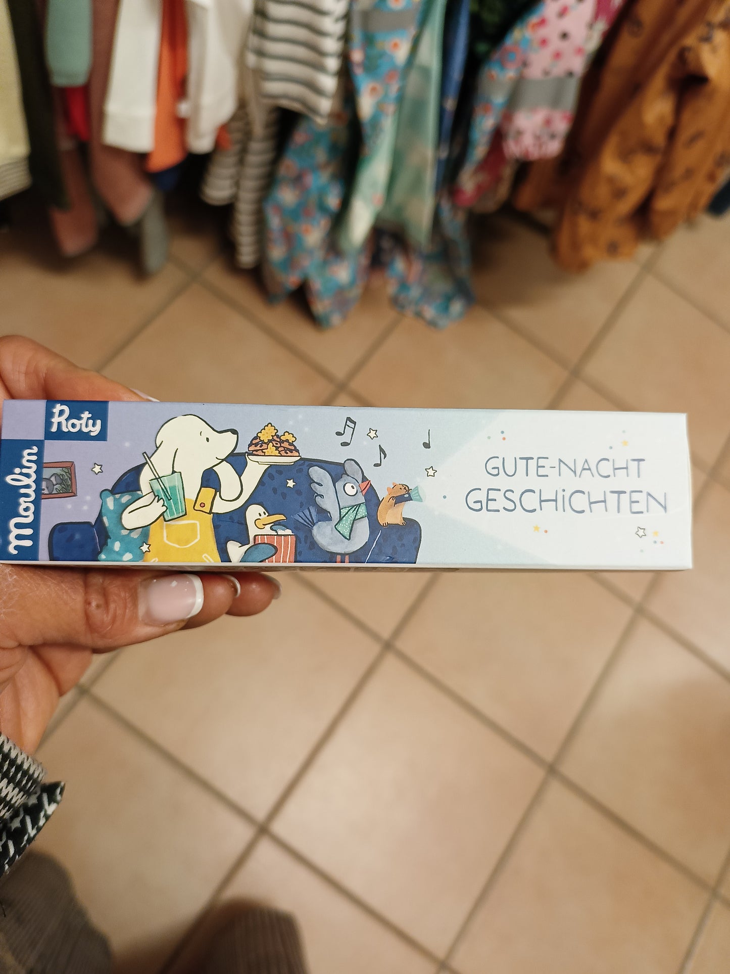 Proiezione luminosa Racconti della buonanotte Dopo la pioggia Moulin Roty