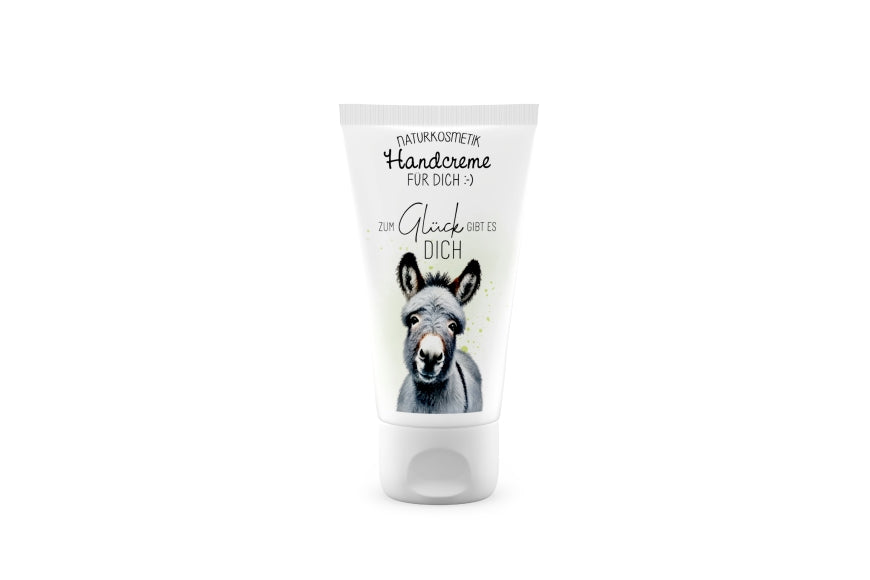 Crema per le mani con scritta "Il momento migliore è adesso".