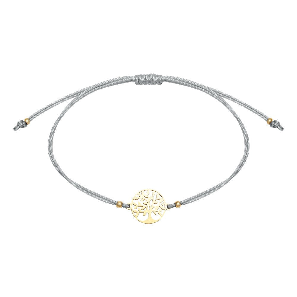 Armband Grau Baum des Lebens hca