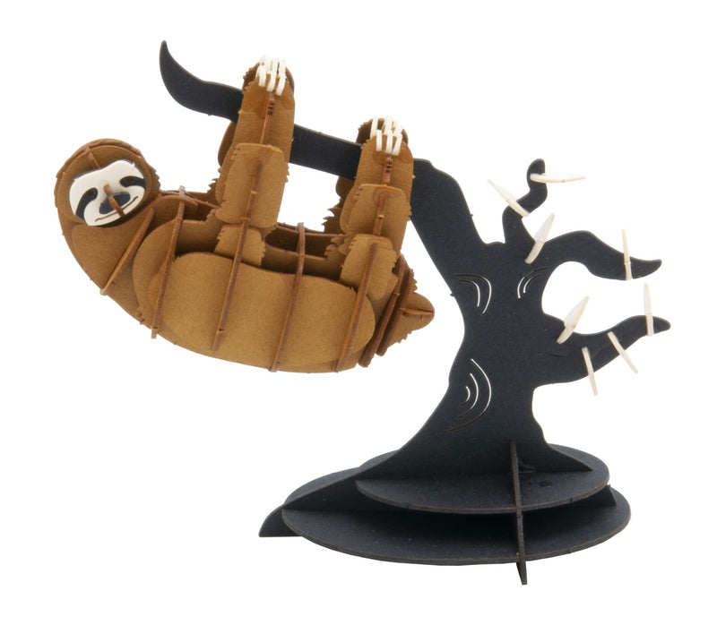 Chamäleon 3D-Papiermodel Fridolin
