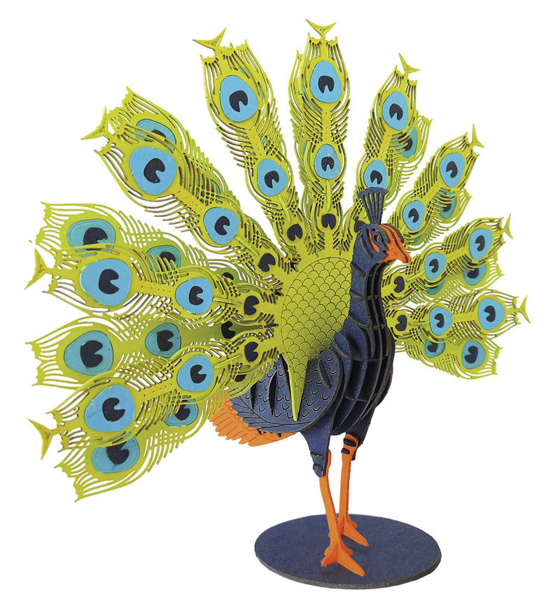 Chamäleon 3D-Papiermodel Fridolin