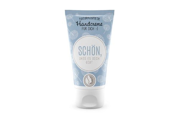 Crema per le mani con scritta "Il momento migliore è adesso".