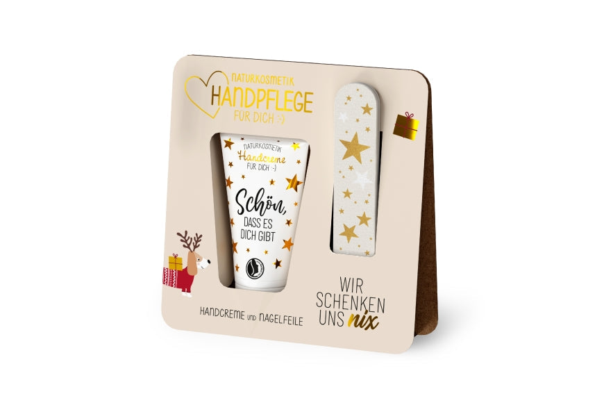 Handcreme und Nagelfeile