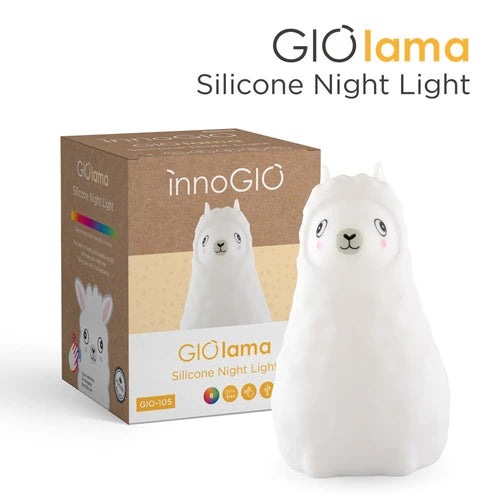 Lama Nachtlicht aus Silikon