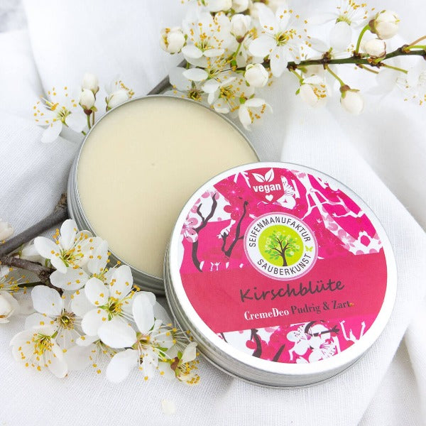Crema deodorante Cherry Blossom di Sauberkunst