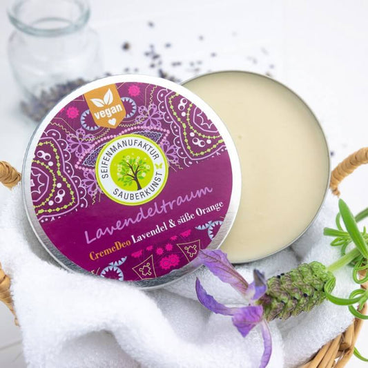 Crema deodorante Lavender Dream di Sauberkunst